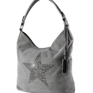 Women's Sparking Star Canvas Shoulder Bag