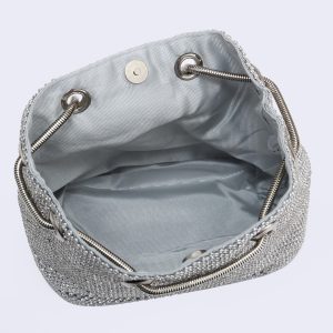 Beautiful Fancy Rhinestone Clutch Bag Small Pounch Evening Bag - Image 3