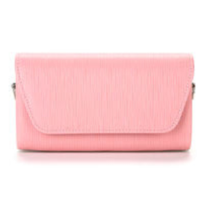 Small Fashion Flap Over Hardacase Clutch Bag