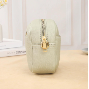 Practical Classic PU Leather Messenger Shopper Wide Strap Ladies Handbag Shoulder Crossbody Bag - Image 3