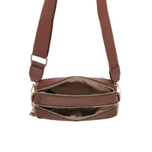 Ladies Tassel Camera Elvis Presley Handbag Messenger Shoulder Fashion Crossbody Bag - Image 4