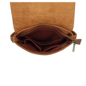 Flap Lightweight Slim Shoulder Crossbody Bag - Image 4