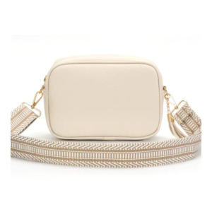 Tassel Charm Small Camera Crossbody Bag