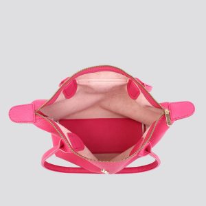 Double Handle Roomy Tote Hobo Bag - Image 4