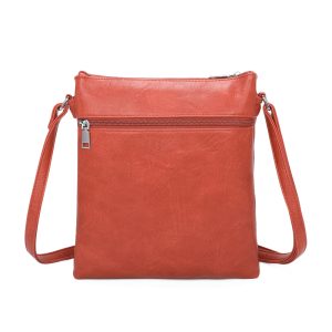 Slim Double Compartments Multi Pockets Crossbody Bag - Image 2
