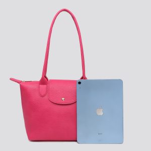 Double Handle Roomy Tote Hobo Bag - Image 5