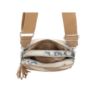 Denim Style Camera Messenger Crossbody Bag - Image 5