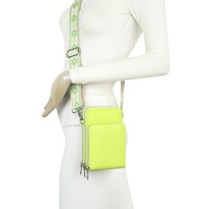 Lightweight Smartphone Tipple Zip Crossbody Bag - Image 6