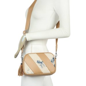 Denim Style Camera Messenger Crossbody Bag - Image 6