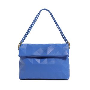 Prism Style Small Crossbody Bag With Chain Handle And Strap