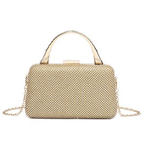 Shiny Evening Clutch Rhinestones Diamante Party Chain Bag