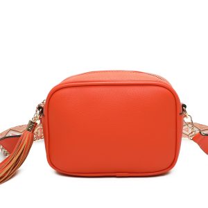 Aztec Style Strap Lightweight Tassel Camera Crossbody Bag