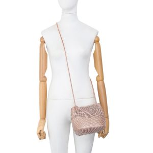 Diamante Evening Bag Elegant Wedding Handbag Shoulder Bag - Image 6