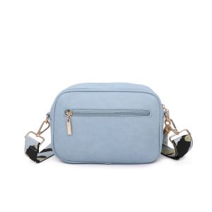 Tassel Charm Canvas Strap Small Camera Crossbody Bag - Image 3