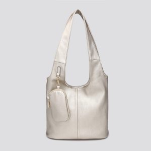 Large Tote Bag with Detachable Purse