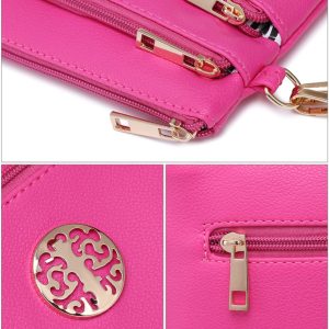 Moneytree Charm Triple-Zip Mobile Phone Sling Bag - Image 5