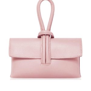 Genuine Italian Leather Small Clutch Crossbody Bag