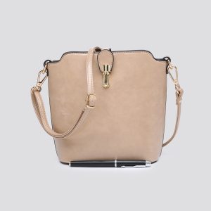 Bucket Handbag Buckle Messenger Shoulder Bag