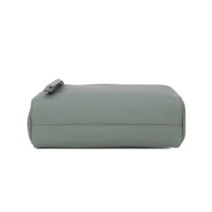 Metal Accents Genuine Leather Rectangular Crossbody Bag - Image 5