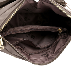 Casual Nylon Shoulder Bag Multi Pocket Fashion Satchel Bag - Image 6