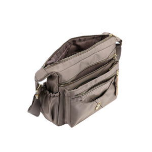 Casual Nylon Shoulder Bag Multi Pocket Fashion Satchel Bag - Image 7