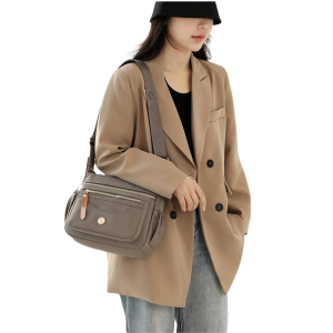 Casual Nylon Shoulder Bag Multi Pocket Fashion Satchel Bag - Image 8