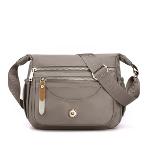 Casual Nylon Shoulder Bag Multi Pocket Fashion Satchel Bag - Image 1