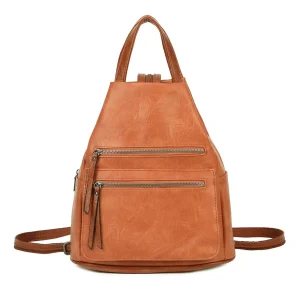 Vintage Style Adjustable Convertible Travel Backpack
