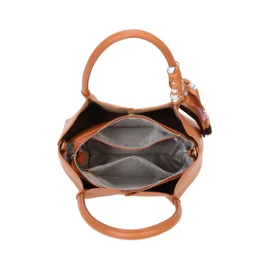 Detachable Scarf Removable Pouch Magdot Tote Handbag - Image 7