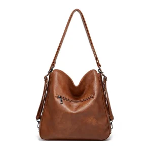 3-Piece Tote Handbag Set Matching Crossbody and Wristlet - Image 7