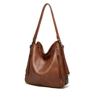 3-Piece Tote Handbag Set Matching Crossbody and Wristlet - Image 5