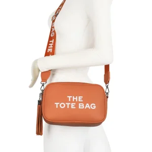 Fashion Tassel Detail Adjustable Strap Shoulder Crossbody Handbag - Image 6