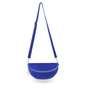 Modern Design Pouch Suede Leather Crossbody Belt Bag
