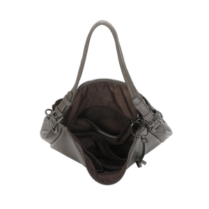 Soft Design Spacious Genuine Leather Shoulder Bag - Image 3