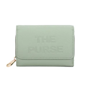 Organized Compartments Compact and Stylish Wallet Purse