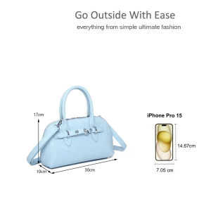Elegant Structured Design Versatile Crossbody Handbag - Image 2