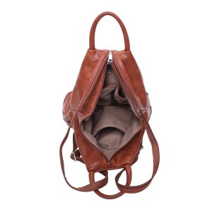 Trendy Multi-Pocket Everyday Use PU Leather Backpack - Image 4
