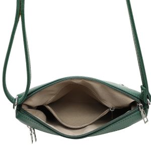 Multi-Zip Design Compact Crossbody Shoulder Bag - Image 4