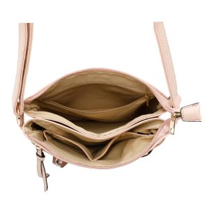 Modern Zip Front Pockets Versatile Crossbody Bag - Image 3