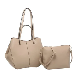 2Piece Tote Bag Set Spacious Handbag Matching Crossbody