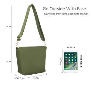 Adjustable Shoulder Strap Spacious Design Crossbody Bag - Image 2