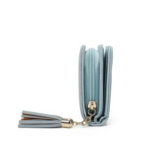 Tassel Charm Bee Embellishment Compact Purse Wallet - Image 3
