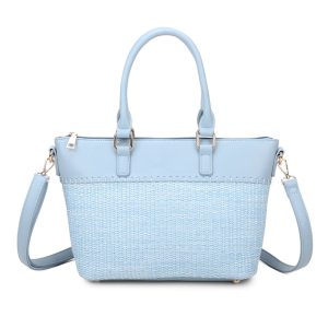 Elegant Spacious Tote Woven Crossbody Shoulder Bag