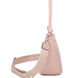 Stylish Knotted Handle Spacious Crossbody Shoulder Bag - Image 3