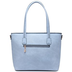 Stylish Geometric Pattern Crossbody Tote Shoulder Bag - Image 4