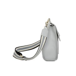 Elegant Crossbody Shoulder Handbag with Bee Embroidery - Image 3