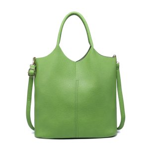 Versatile Tote Shoulder Bag with Crossbody Strap & Pouch