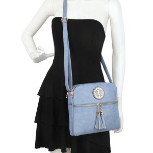 Elegant Tassel Charm Decorative Crossbody Shoulder Bag - Image 6