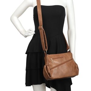 Functional Travel Crossbody Shoulder Bag Stylish Side Pouch - Image 7