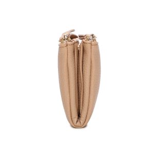 Coin Pocket Snap Closure Card Slots Bifold Wallet Purse - Image 3